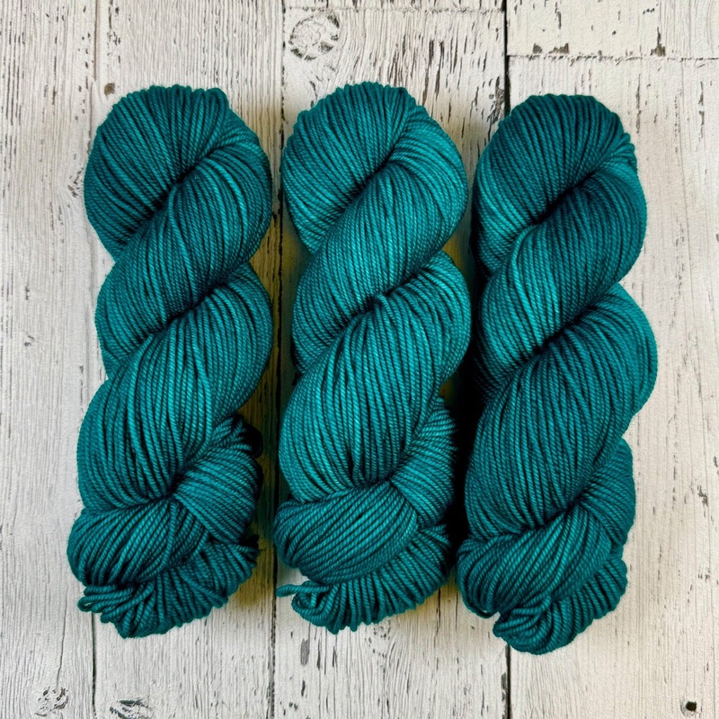 The Briny Seas - Merino DK / Light Worsted - Dyed Stock