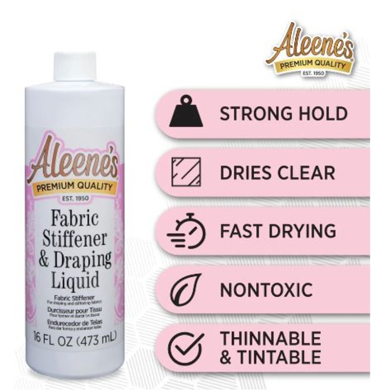 Aleene's Fabric Stiffener 8oz.