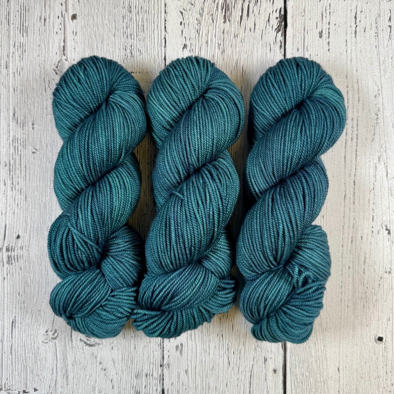 Davy Jones Locker - Merino DK / Light Worsted - Dyed Stock