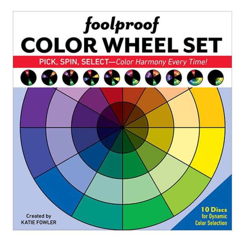 Foolproof Colour Wheel Set: 10 Discs for Dynamic Color Selection By Katie Fowler