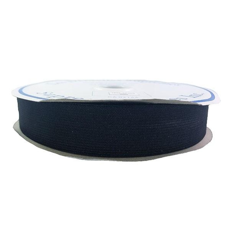 Elastic Black 32MM X 25M (60% Polyester/40% Rubber)