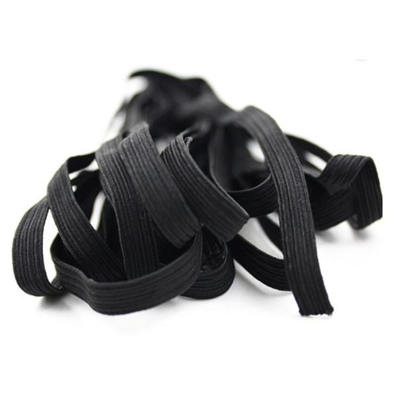 Elastic in Black, 3mm x 182mt Roll (1/8 x 200yds), 70% Spandex / 30% Nylon ON CLEARANCE *