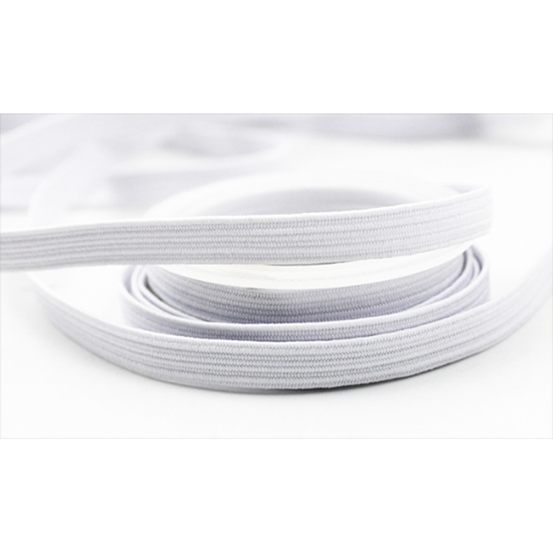 Elastic in White, 3mm x 182mt Roll (1/8 x 200yds), 70% Spandex / 30% Nylon ON CLEARANCE*