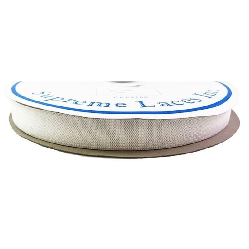 Elastic White 19MM X 25M (60% Polyester/40% Rubber)