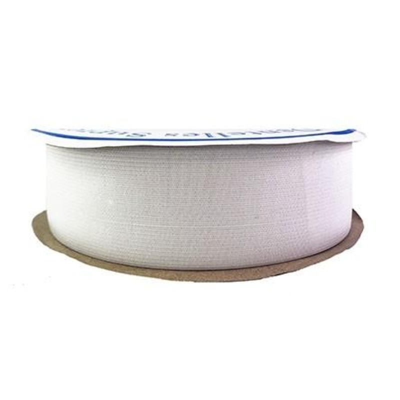 Elastic White 51MM X 25M (60% Polyester/40% Rubber)