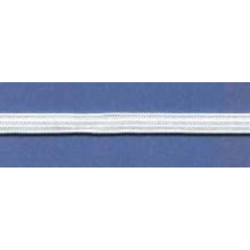 Elastic White 6MM X 100M (60% Polyester/40% Rubber)