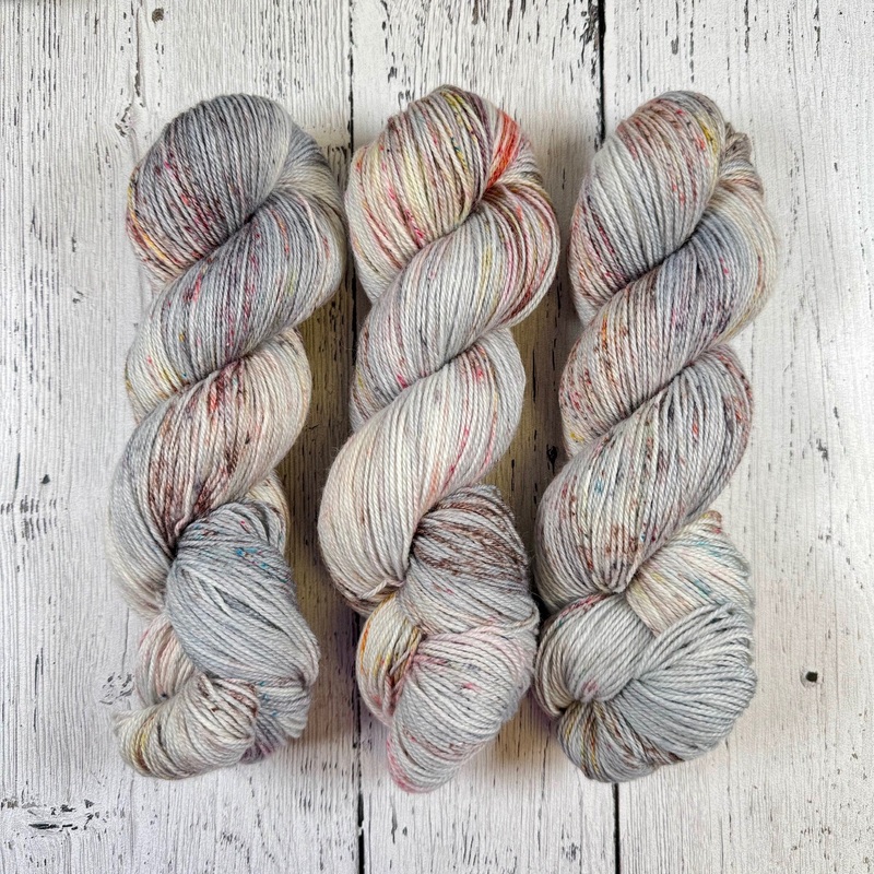 Embers and Ashes - Little Nettle Soft Fingering - Dyed Stock