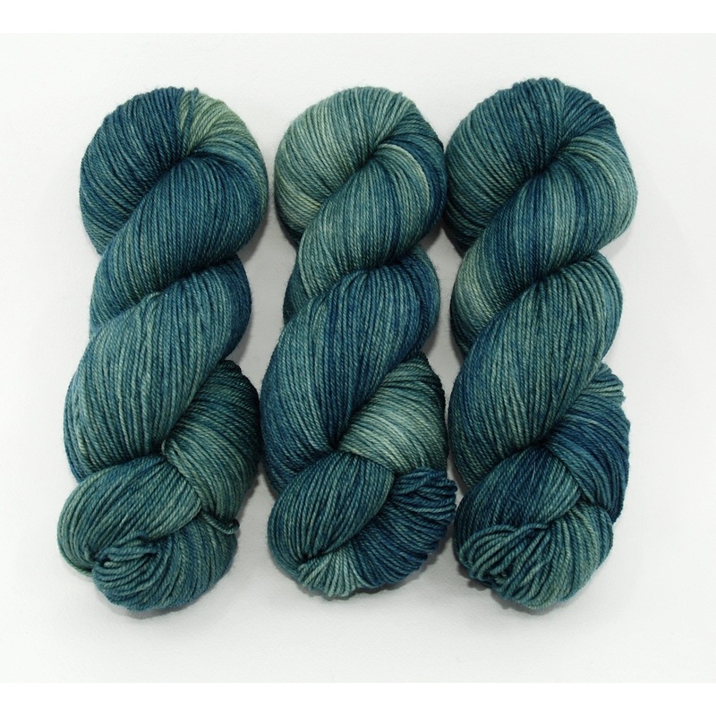 Where the Coho Go - Little Nettle Soft Fingering - Dyed Stock