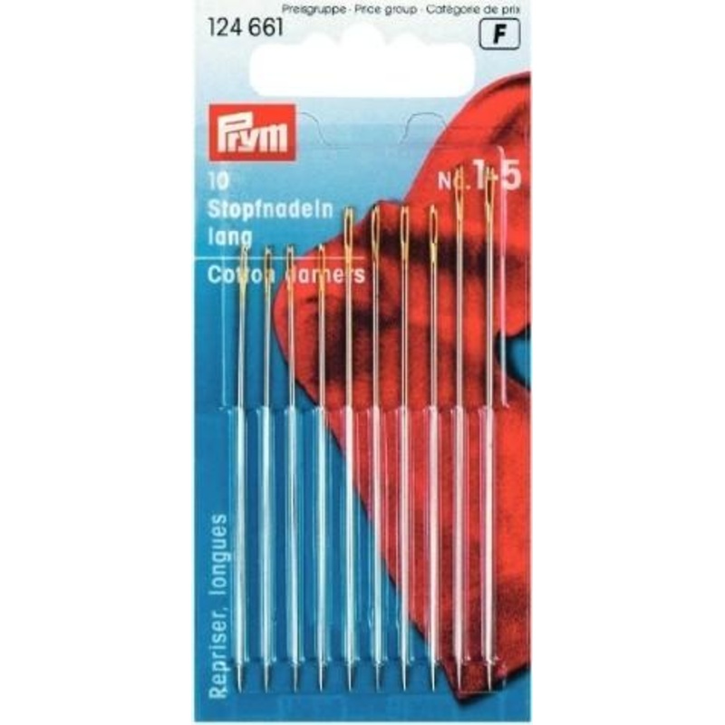 Darning Needles, No. 1-5 Assorted, Long