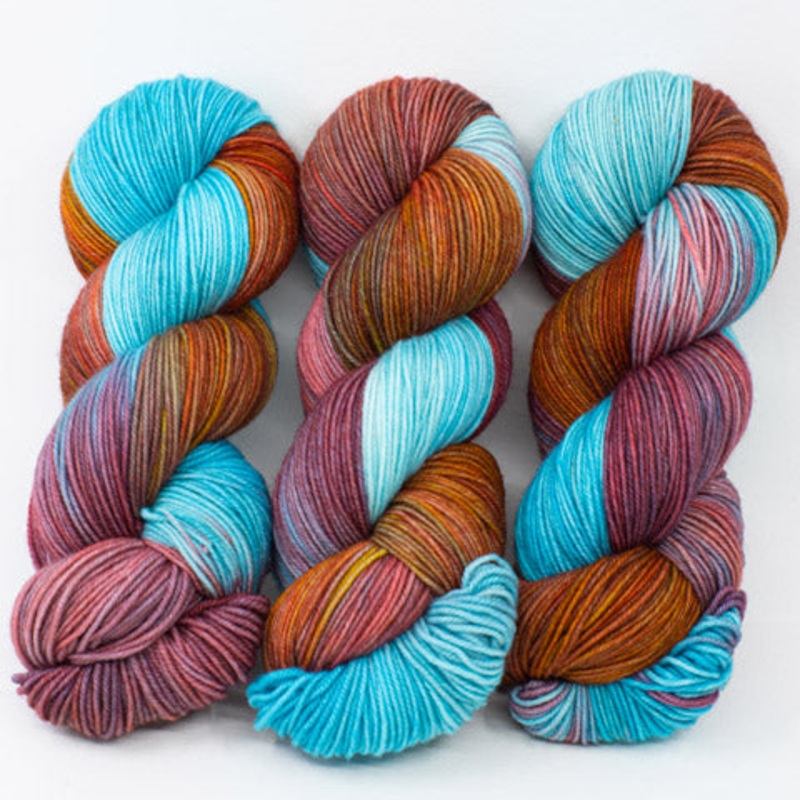 Prairie Flower - Little Nettle Soft Fingering - Dyed Stock