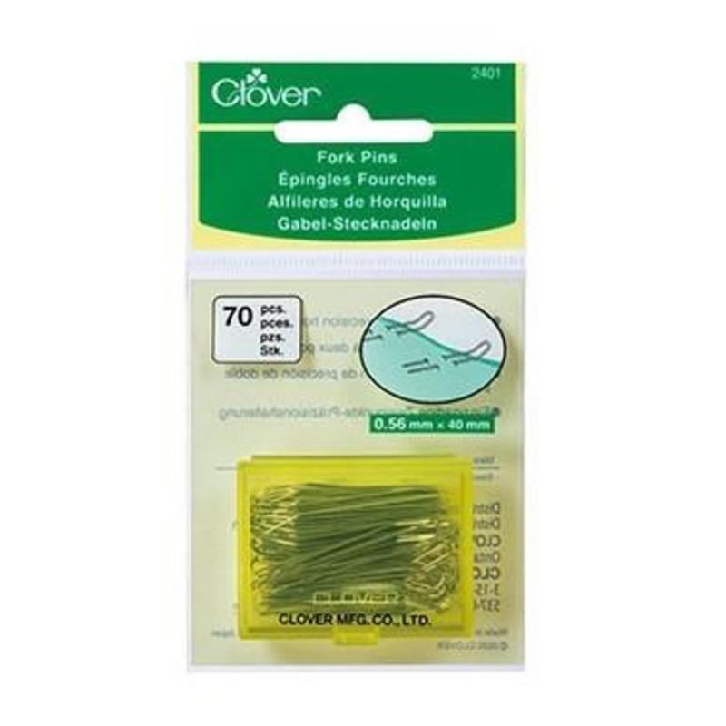 Clover Fork Pins, 70pc.