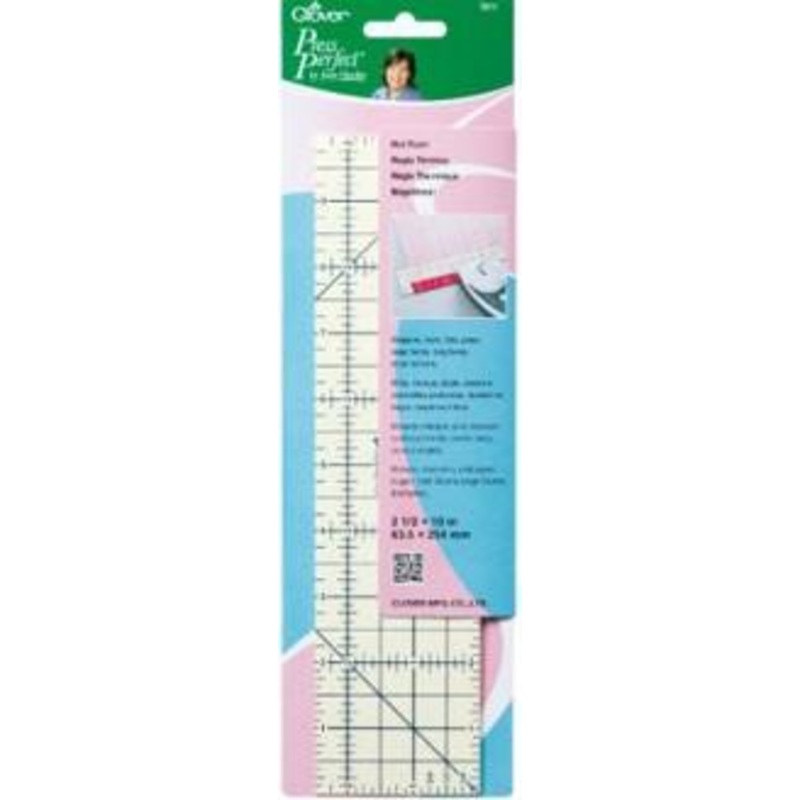 Clover Hot Ruler, 2 1/2 x 10 (63.5cm x 254cm)