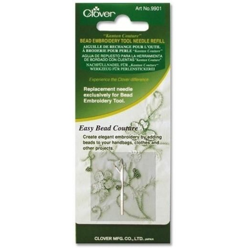 Clover Kantan Couture Bead Embroidery Tool Refill