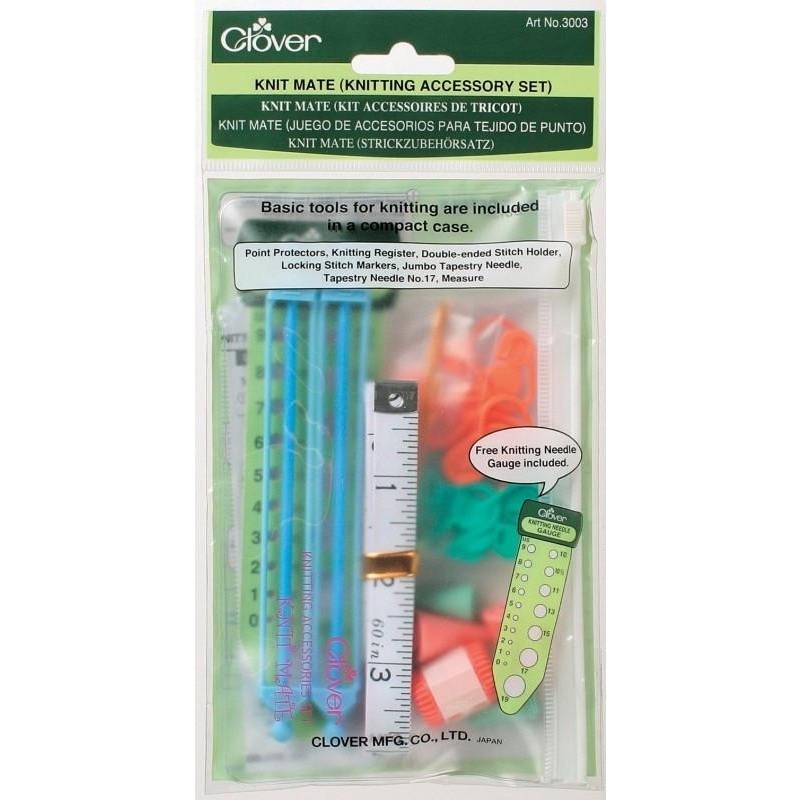 Clover Knit Mate Knitting Accessory Set