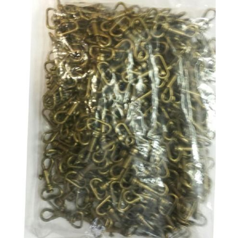 Bulk Swivel Rings - 25mm - Antique Brass - 100 count