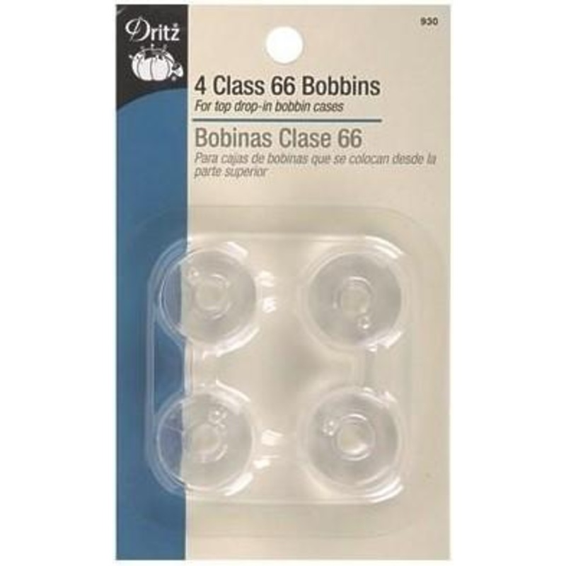 Dritz Class 66 Plastic Bobbins