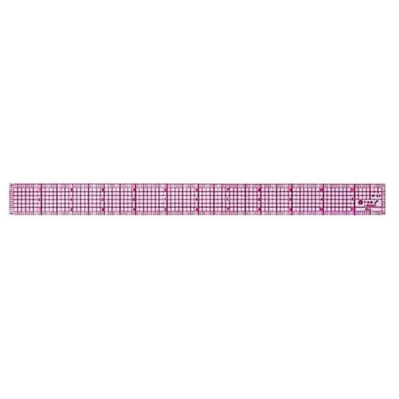 Westcott C-THRU (Transparent) 8ths Graph Ruler, 12