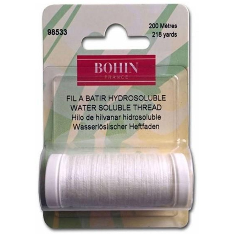Bohin Water Soluble Thread, 200yd