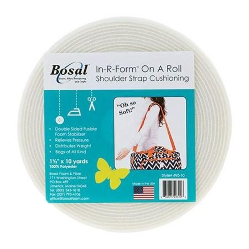 Bosal In-R-Form On A Roll: Ideal For Shoulder Strap Cushioning, 1 1/2 x 10yds (3.81cm x 9.14M)