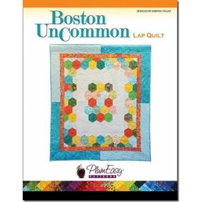 PlumEasy Patterns Boston UnCommon Lap Quilt - 50% OFF!