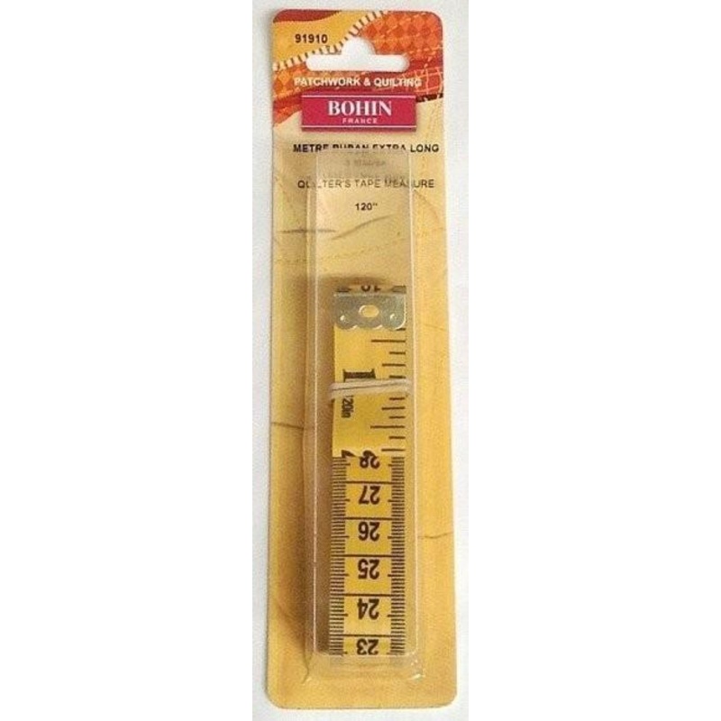 Bohin Quilters Tape Measure 120