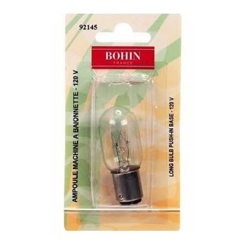 Bohin Sewing Machine Light Bulb, Push-In, 120V