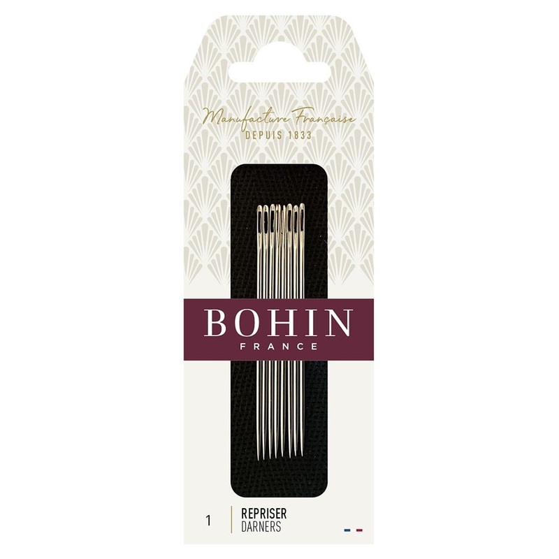Bohin Short Darners Needles, Size No. 1 x 8pc.