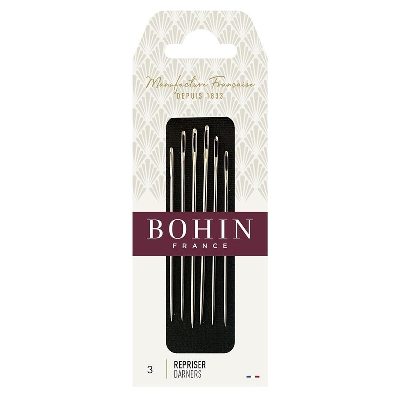 Bohin Short Darners Needles, Size No. 3 x 10pc.