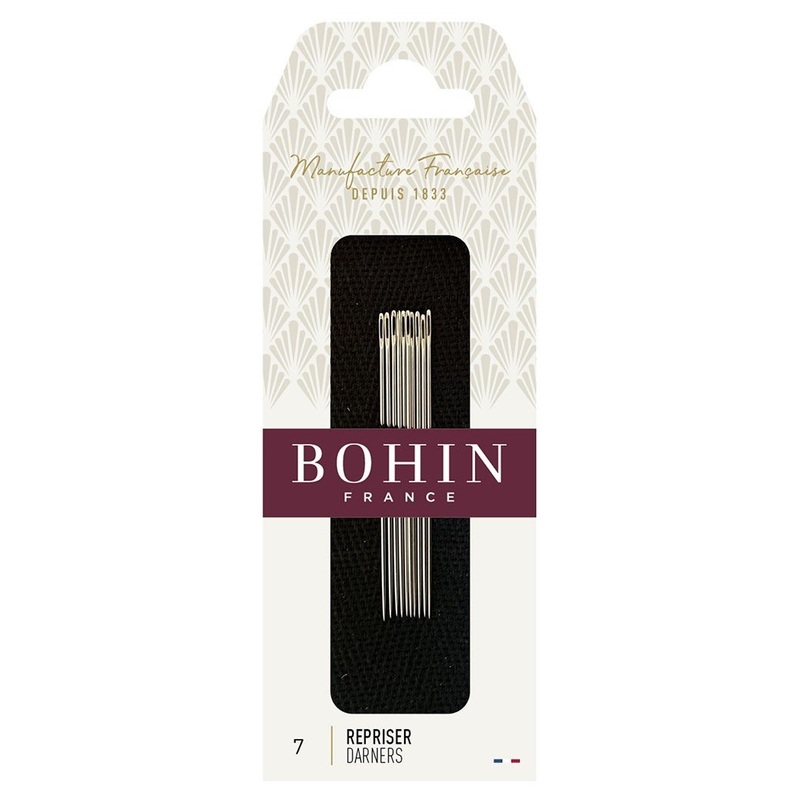 Bohin Short Darners Needles, Size No. 7 x 10pc.