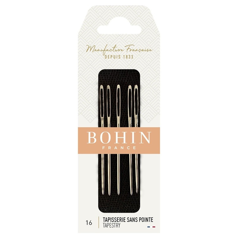 Bohin Tapestry Needles, Size No. 16 x 5pc.