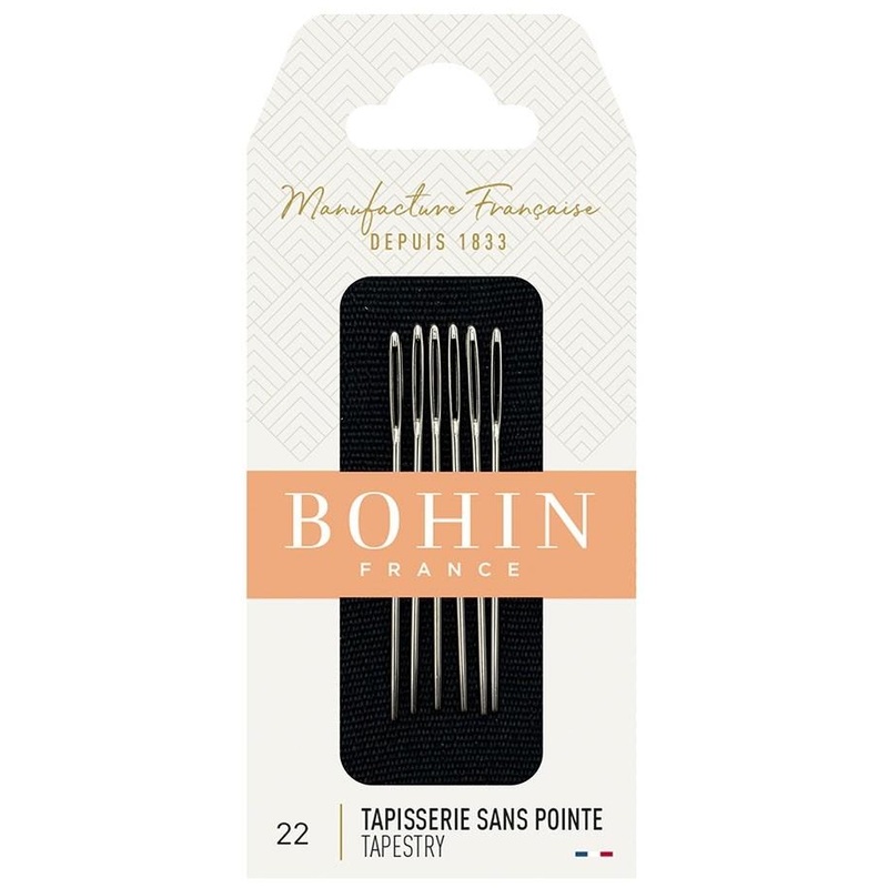 Bohin Tapestry Needles, Size No. 22 x 6pc.