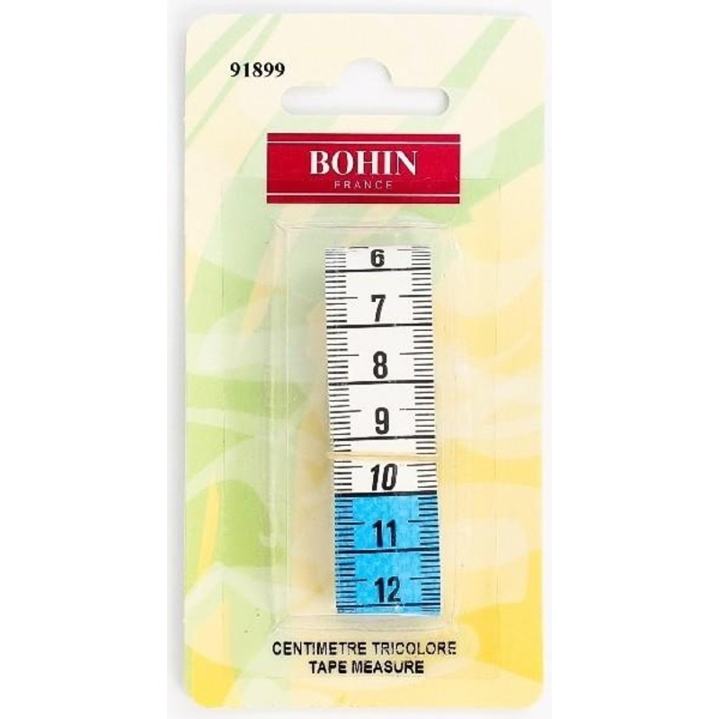 Bohin Tricolour Tape Measure 150cm (60)