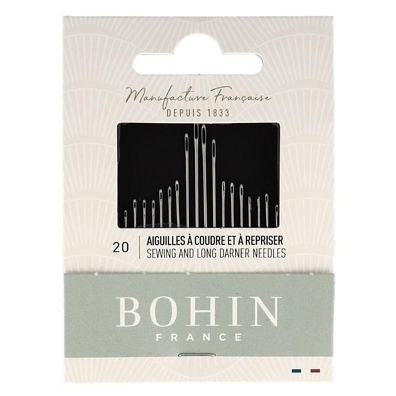 Bohin Darner Needles, Assorted Book Of 20pc.