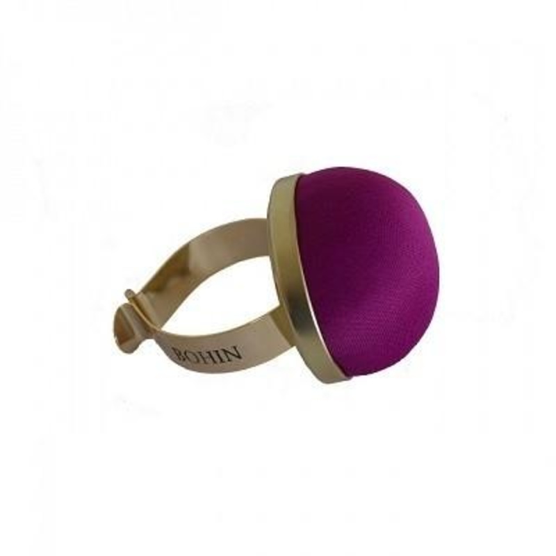 Bohin Pincushion with Gilded Bracelet - Purple