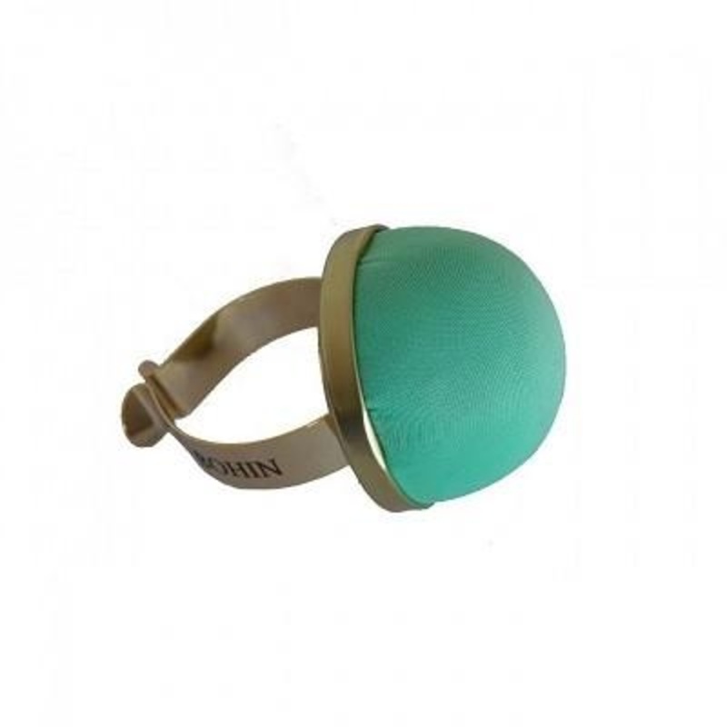 Bohin Pincushion with Gilded Bracelet - Water Green