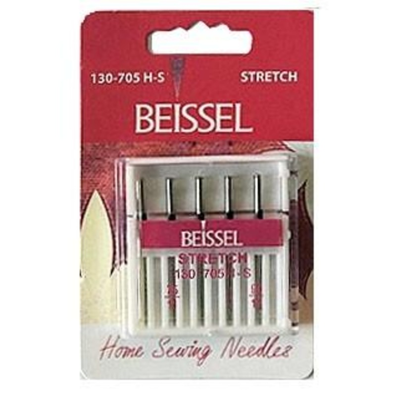 Beissel Assorted Stretch Machine Needles (3 x 75/11 & 2 x 90/14)