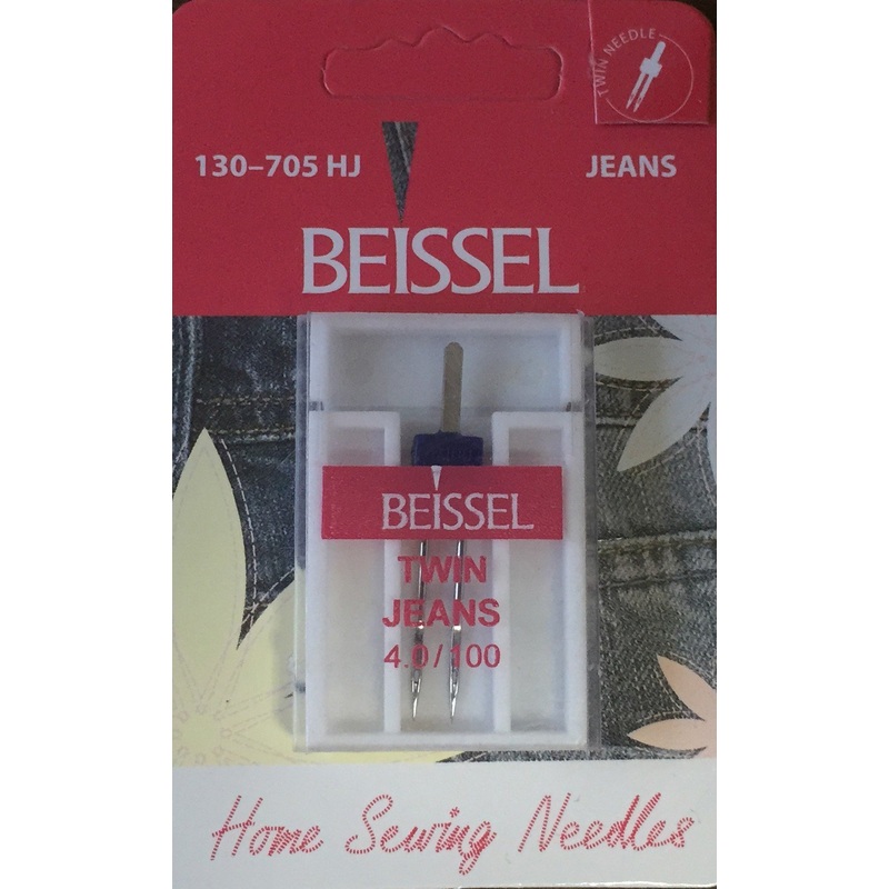 Beissel Sz 4.0/100 Denim/Jeans Twin Machine Needles