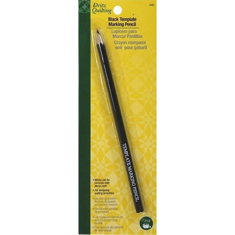 Black Template Pencil,1 pencil per pack