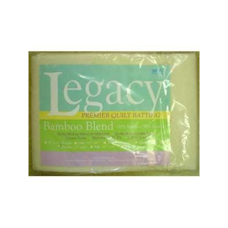 Bamboo Blend Batting, Throw Size, 60x60, 1/16 loft