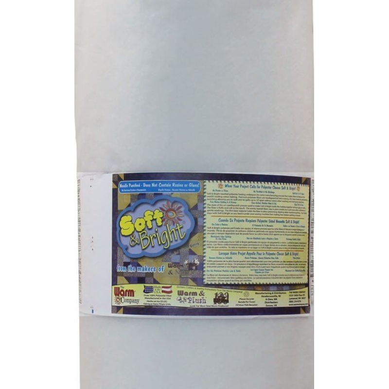 Batting Soft & Bright 230cm x 22.9M