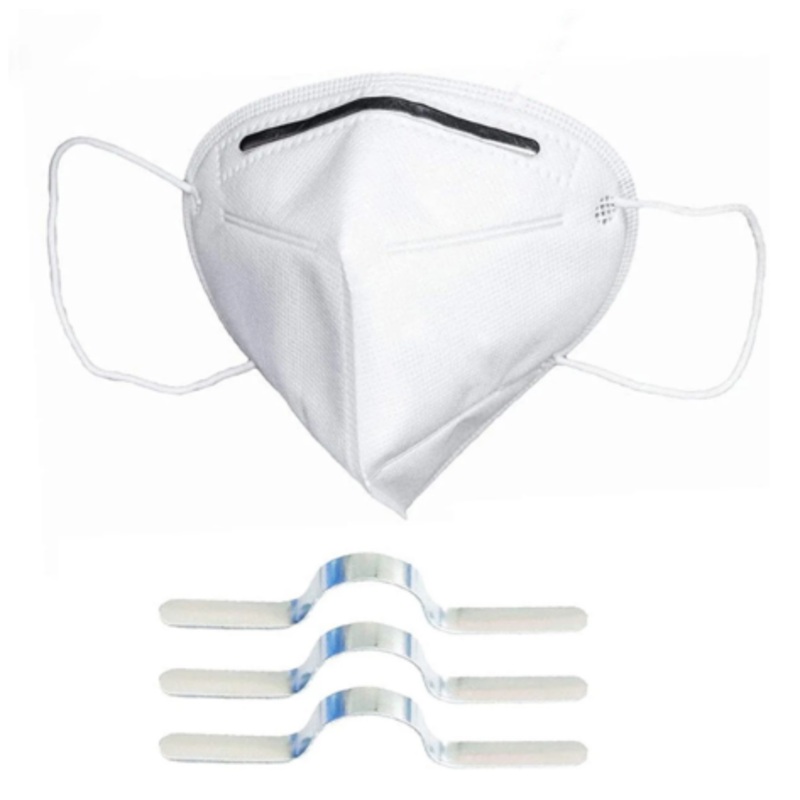 Adhesive Adjustable Nose Bridge Wires for Face Masks, 100pc. CLEARANCE
