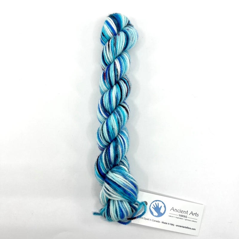 Arctic Midnight - Socknado Mini Twister 20 Gram - Dyed Stock