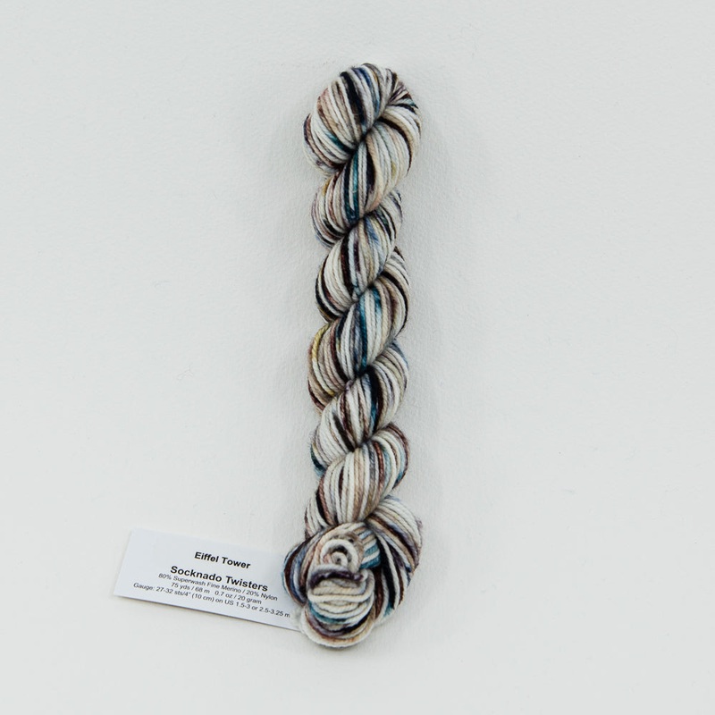 Eiffel Tower - Socknado Mini Twister 20 Gram - Dyed Stock
