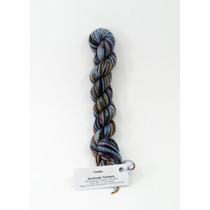 Tundra - Socknado Mini Twister 20 Gram - Dyed Stock