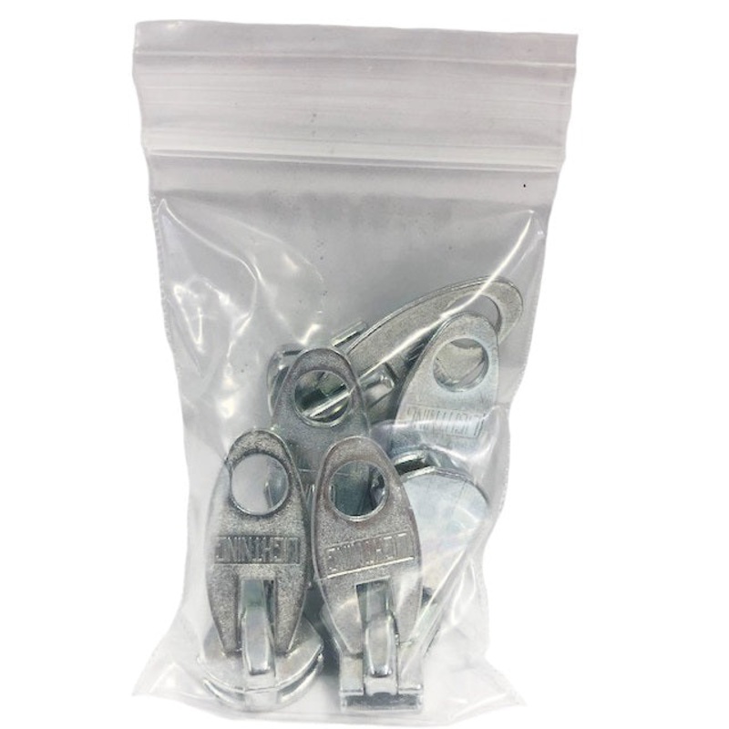 #10 Metal Zipper Sliders, 5pc.