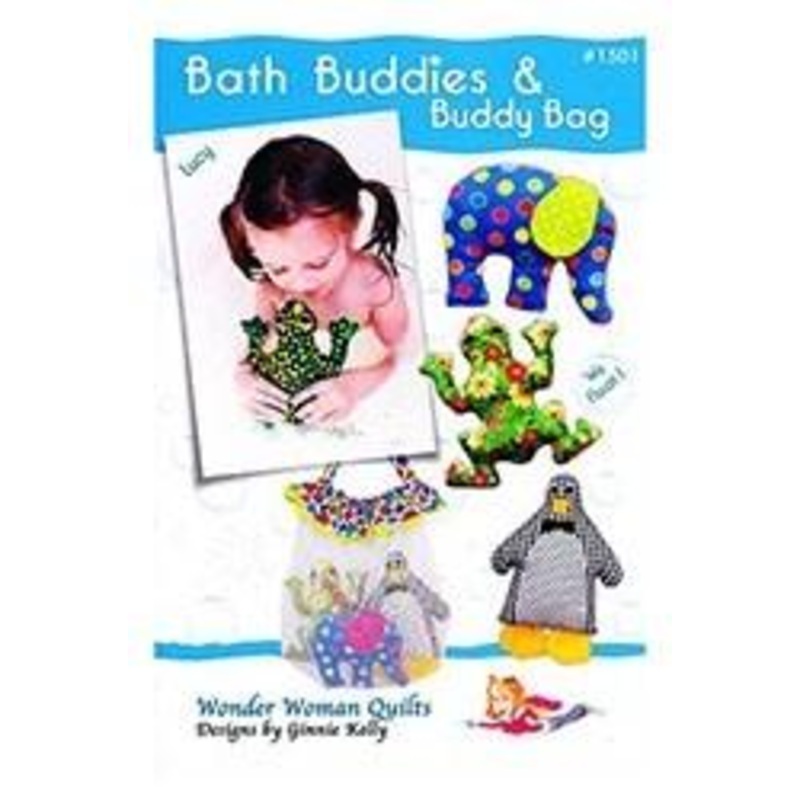 Bath Buddies and Buddy Bag Pattern by Wonder Woman Quilt