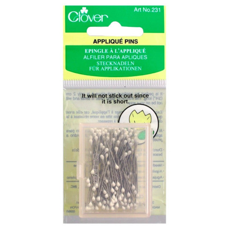 Clover Applique Pins, 150pc.