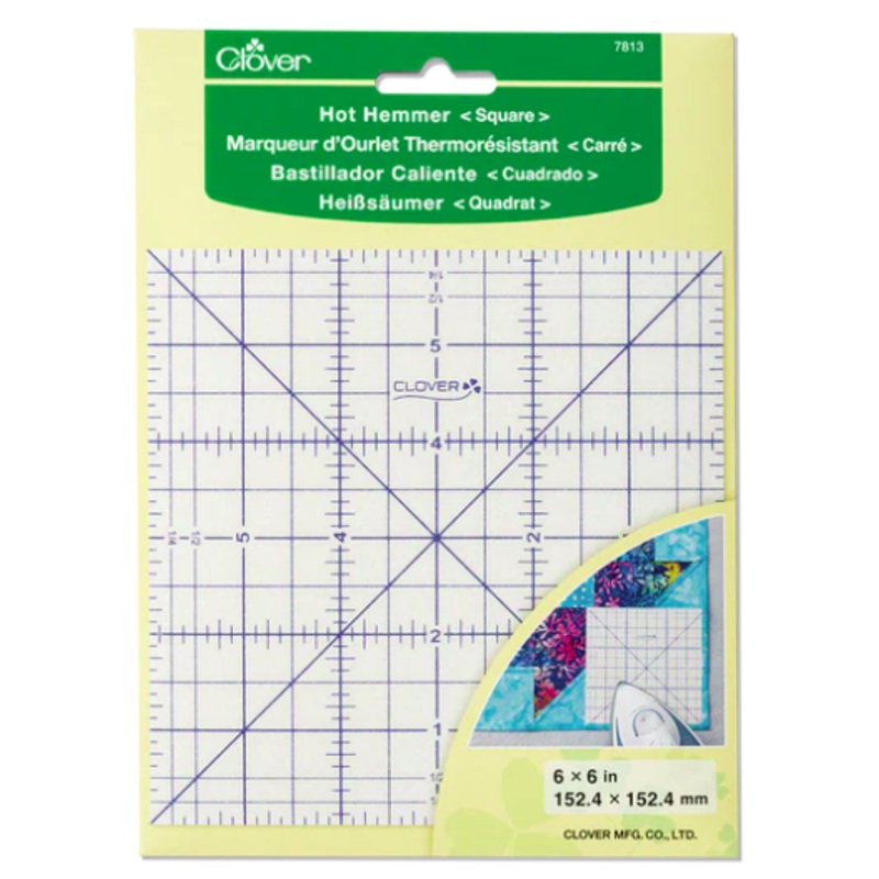 Clover Hot Hemmer, Square