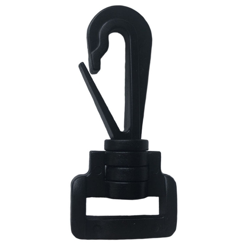 Countess Bulk Swivel Rings in Black, 19mm x 100pc. Plastic