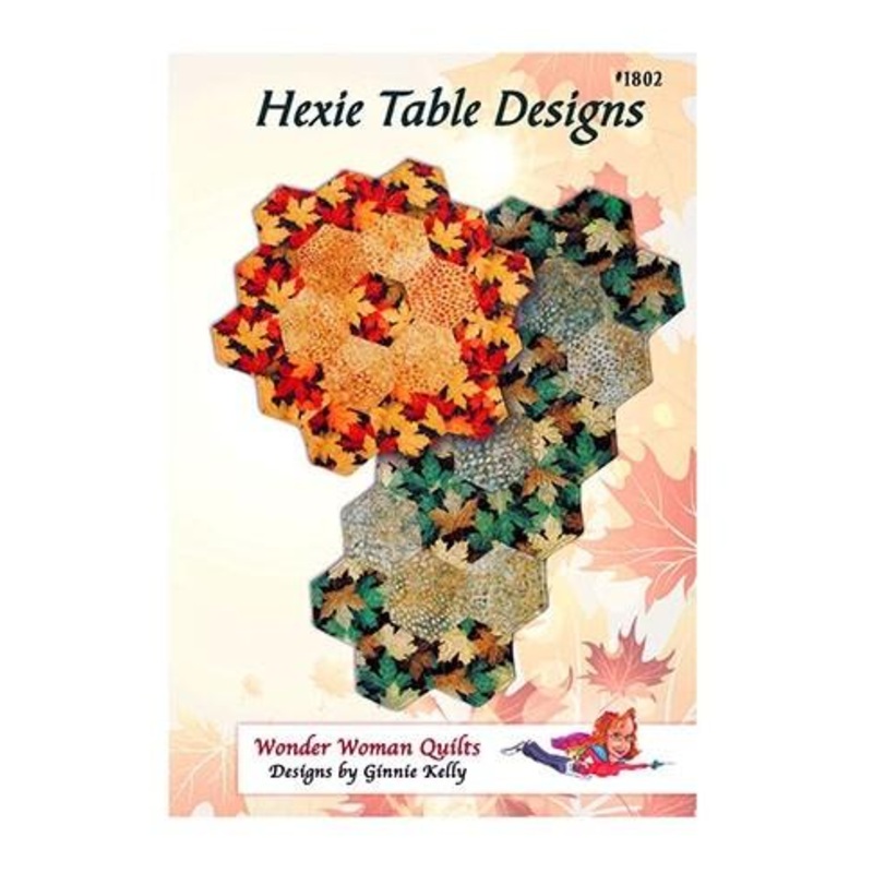 Hexie Table Designs Pattern By Wonder Woman Quilts